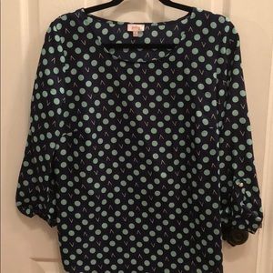 Pixley Boutique Medium 3/4 Length Sleeve Blouse